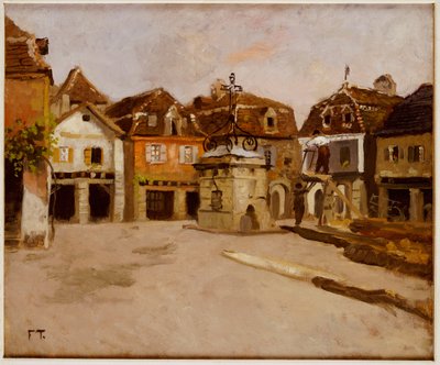 Városi tér alkotó: Frits Thaulow