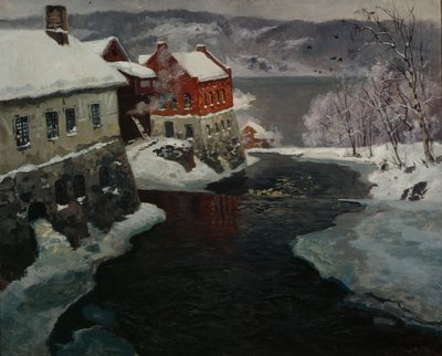 Mesnából alkotó: Fritz Thaulow