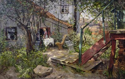 Nyári nap alkotó: Fritz Thaulow