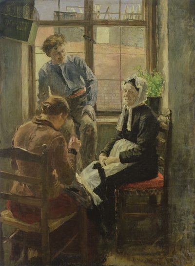 Stoppolás alkotó: Fritz von Uhde
