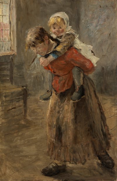 A nagyobbik nővér alkotó: Fritz von Uhde