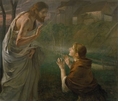 Ne érints meg. János 20:17 alkotó: Fritz von Uhde