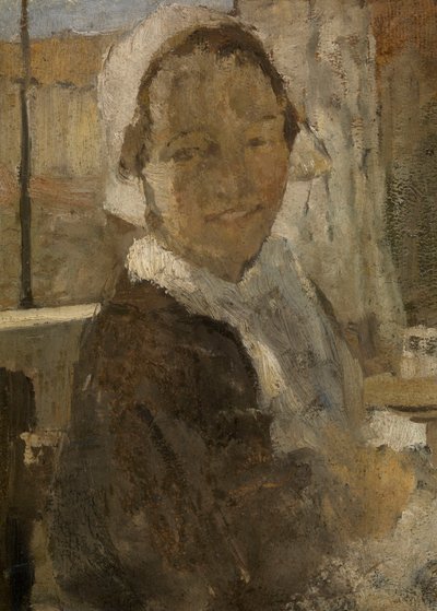 Kislány alkotó: Fritz von Uhde
