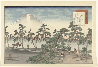 Yoshihara (title on object) Hizakurige (series title) alkotó: Fujikawa Tamenobu