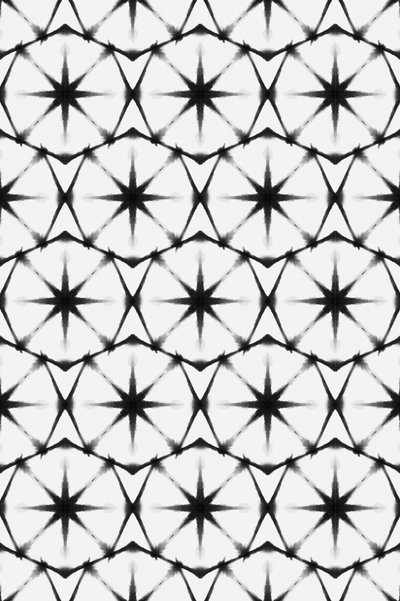 Shibori csillagmintás alkotó: Fun Qui