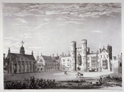 Lambeth-palota, London, 1830 alkotó: GF Bragg