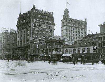 Broadway és 23rd Street, New York City alkotó: G.P. Hall und Sohn