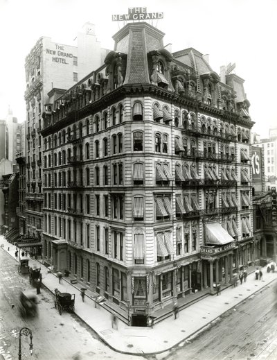 New Grand Hotel, New York City alkotó: G.P. Hall und Sohn