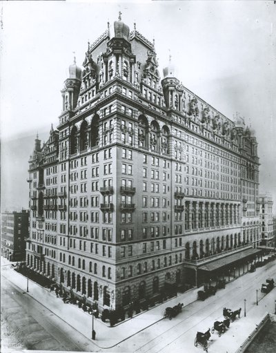 A Waldorf Astoria Hotel, New York City alkotó: G.P. Hall und Sohn