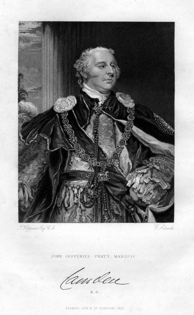 John Jeffreys Pratt, Camden 1. márkija, 1829. alkotó: G. H. Adcock