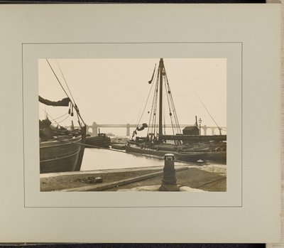 Runcorn - Old Quay Docks alkotó: G. Herbert and Horace C. Bayley