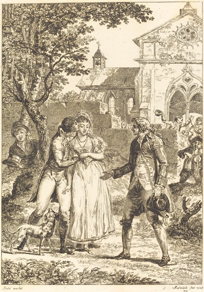 A csók visszatért: Kész a csók alkotó: G. Mallesteste after Jacques Louis François Touzé
