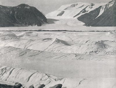 Megrepedt jég a Priestley-gleccser bejáratánál, c1911, 1913 alkotó: G. Murray Levick