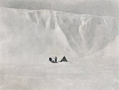 Dugdale-gleccser, c1911, 1913. alkotó: G. Murray Levick