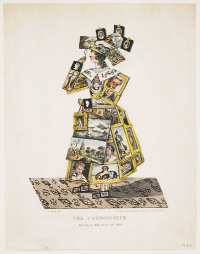 A műértő, 1830 alkotó: G. Spratt