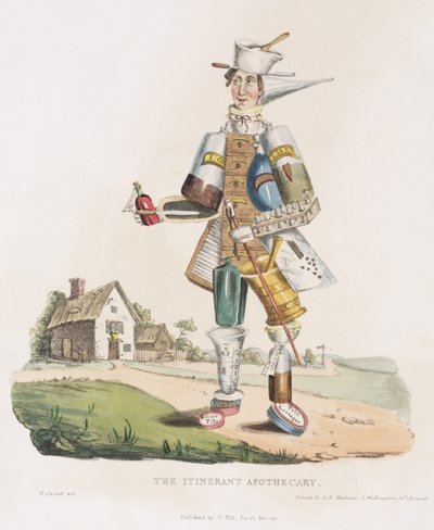 A vándorpatikus, 1830 alkotó: G. Spratt