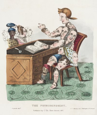 A fiziognómus, 1831 alkotó: G. Spratt