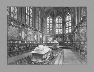 Albert Memorial Chapel, Windsor, 1900 alkotó: G. W. Wilson and Company