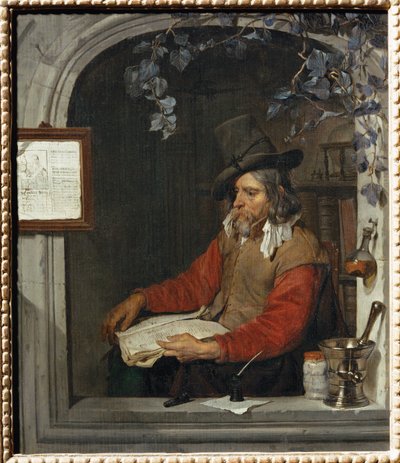 A patikus, más néven a vegyész ... alkotó: Gabriel (attr. to) Metsu