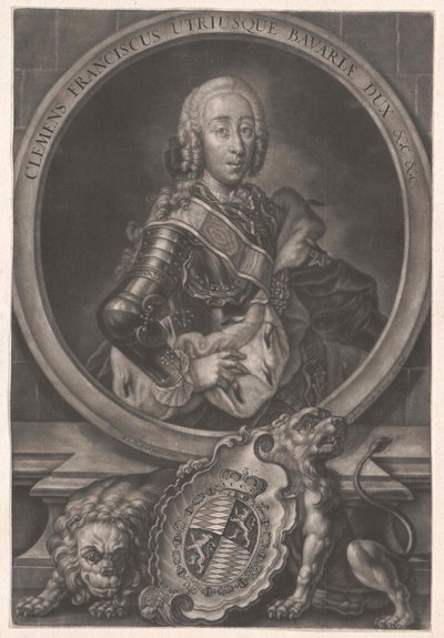 Bodenehr Mihály után - Clement Francis of Bavaria alkotó: Gabriel Bodenehr the Younger