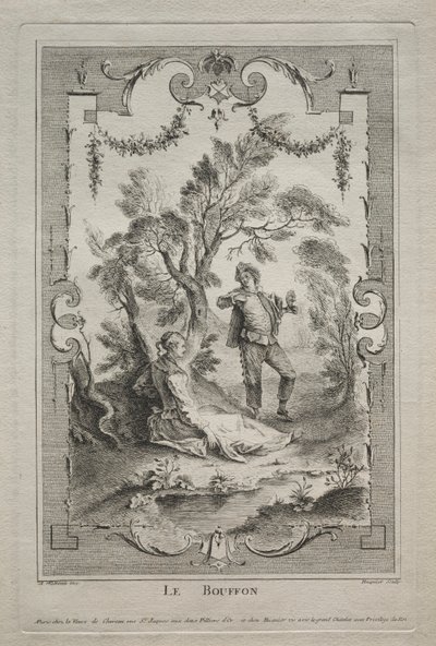 The Buffoon, Arabesque alkotó: Gabriel Huquier