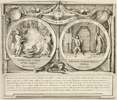 A jezsuiták kiűzése alkotó: Gabriel Jacques de Saint Aubin