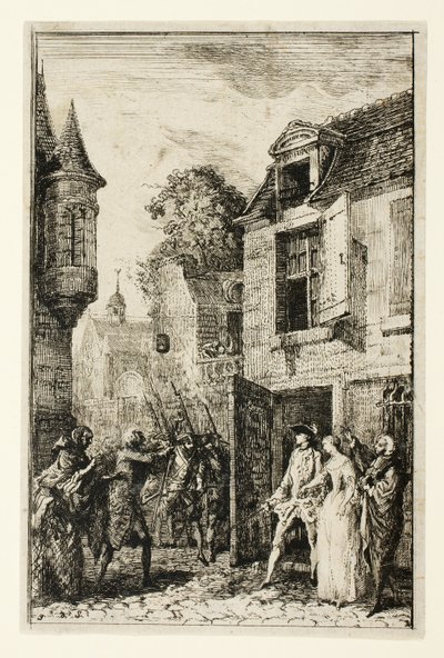 Az ember egyáltalán nem gondol rá alkotó: Gabriel Jacques de Saint Aubin
