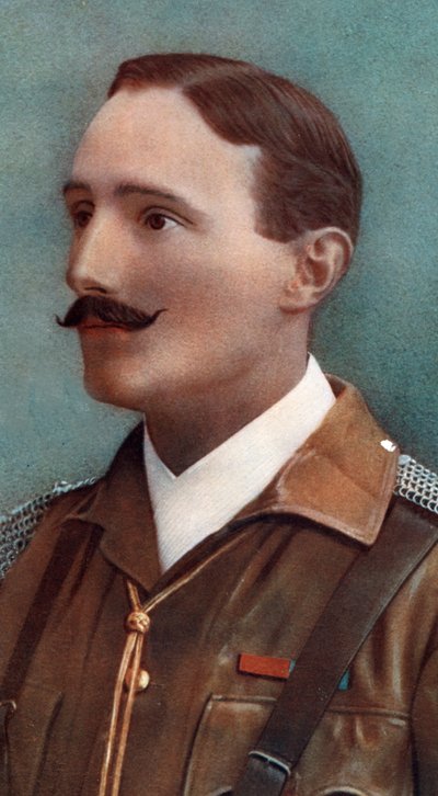 Raymond Harvey de Montmorency, VC, Commanding Montmorencys Scouts, c1900 1902. alkotó: Gabriel Lekegian
