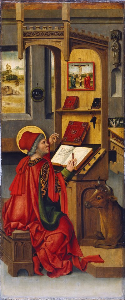Szent Lukács evangélista, 1478 alkotó: Gabriel Mälesskircher