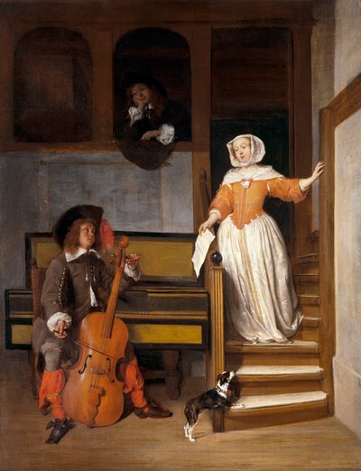 A csellójátékos alkotó: Gabriel Metsu
