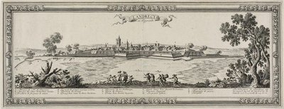 Landrecy en Heynault, 1631 alkotó: Gabriel Perelle