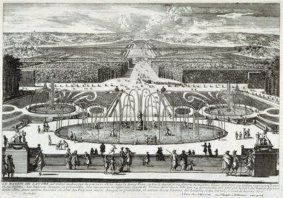 A Latona-medence a versailles-i kastély kertjében - Perelle, 17. század vége alkotó: Gabriel Perelle