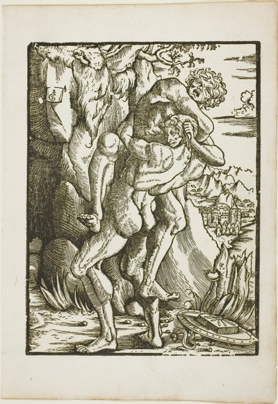 Herkules munkássága: Herkules és Antaeus alkotó: Gabriel Salmon