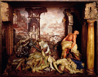 Olaszország, Firenze, pestis, viaszszobor, viaszszobor alkotó: Gaetano Giulio Zumbo