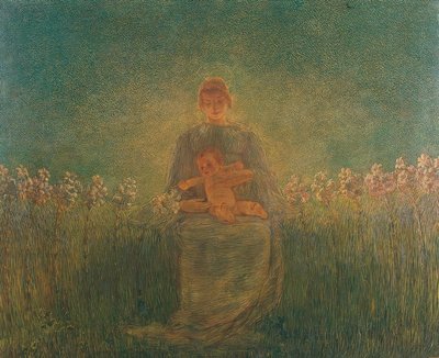 Liliom Madonna alkotó: Gaetano Previati