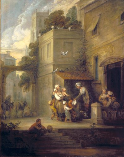 Jótékonysági szorongásoldó (olaj, vászon) alkotó: Gainsborough Dupont
