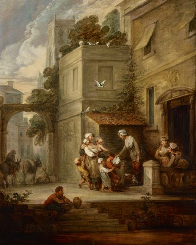 A jótékonyság enyhíti a nyomort alkotó: Gainsborough Dupont