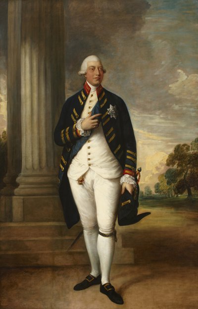 III. György, 1790 körül alkotó: Gainsborough Dupont