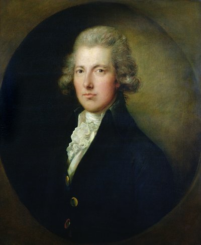 Ifjabb William Pitt (1759-1806) portréja alkotó: Gainsborough Dupont