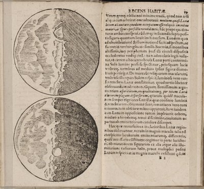 Galileo Galilei Sidereus Nuncius Sidereal Messenger című könyvének levele, 1610 alkotó: Galileo Galilei