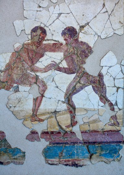 Római falfestmény alkotó: Gallo-Roman Gallo-Roman