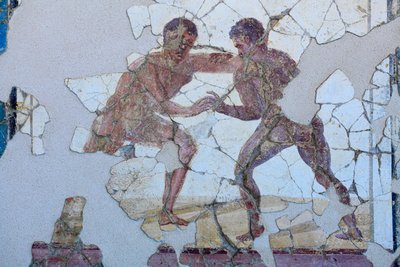 Római falfestmény alkotó: Gallo-Roman Gallo-Roman