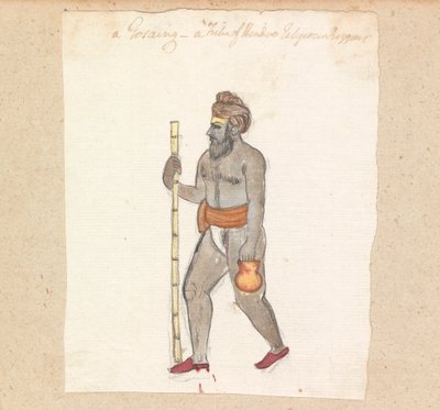 A Gosiag – A hindu vallásos koldusok törzse alkotó: Gangaram Chintaman Tambat
