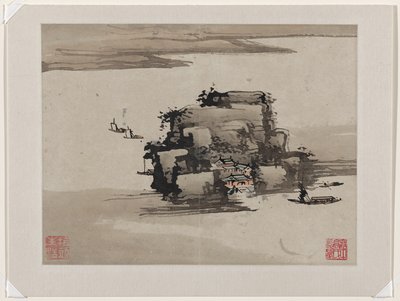 Finger Painting, egy tízes albumból alkotó: Gao Qipei