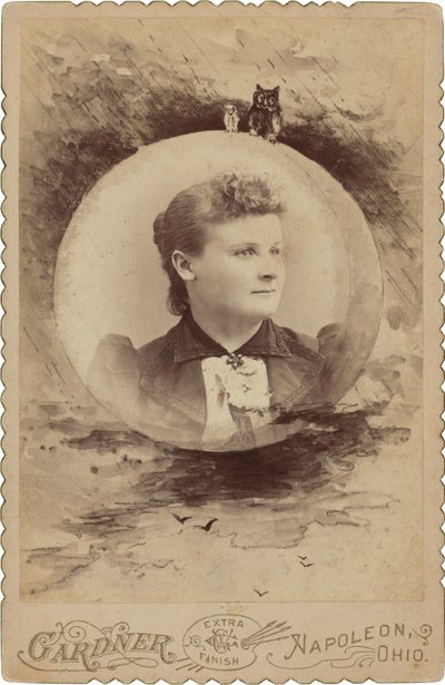 Női portré,1890-es évek (fotó) alkotó: Gardner Studio