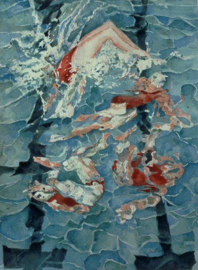 Szinkronúszás, 1989 alkotó: Gareth Lloyd Ball