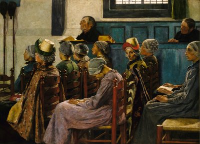 A prédikáció alkotó: Gari Melchers