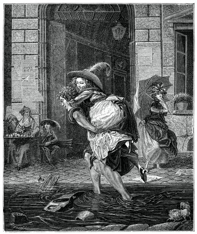 Passage Through The Storm, 1885. alkotó: Garnier