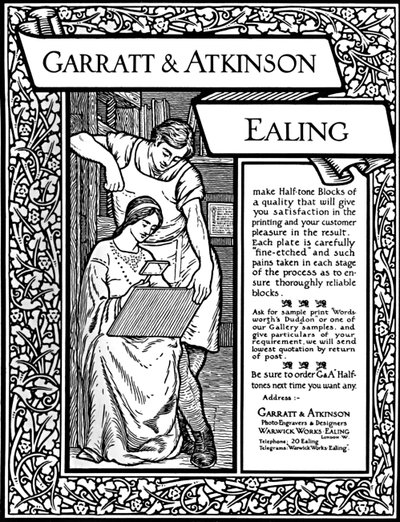 Garratt és Atkinson reklám, 1907 alkotó: Garratt and Atkinson