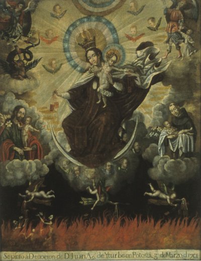 A Kármel-hegyi Miasszonyunk alkotó: Gaspar Miguel de Berrio